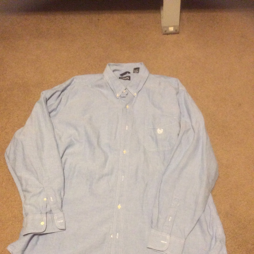 Chaps 3xlt Ls Button Up - image 6